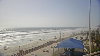 Weather camera view of Volusia County Lifeguard HQ Admin Center.