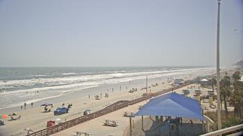 Weather camera view of Volusia County Lifeguard HQ Admin Center.
