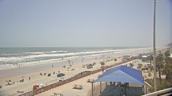 Weather camera view of Volusia County Lifeguard HQ Admin Center.
