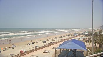 Weather camera view of Volusia County Lifeguard HQ Admin Center.