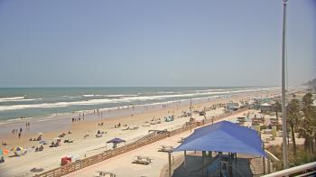 Weather camera view of Volusia County Lifeguard HQ Admin Center.