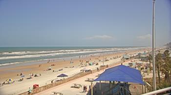 Weather camera view of Volusia County Lifeguard HQ Admin Center.