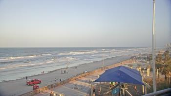 Weather camera view of Volusia County Lifeguard HQ Admin Center.