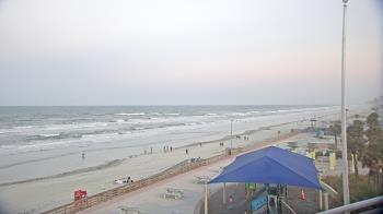 Weather camera view of Volusia County Lifeguard HQ Admin Center.