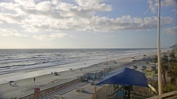 Weather camera view of Volusia County Lifeguard HQ Admin Center.