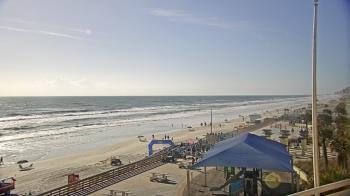 Weather camera view of Volusia County Lifeguard HQ Admin Center.