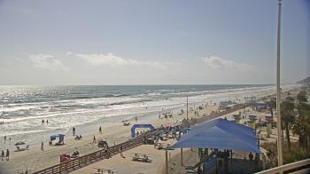 Weather camera view of Volusia County Lifeguard HQ Admin Center.