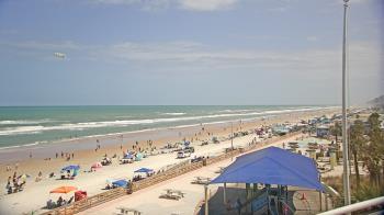 Weather camera view of Volusia County Lifeguard HQ Admin Center.