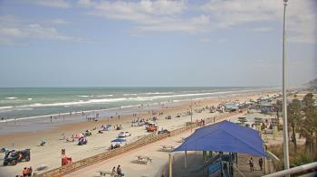 Weather camera view of Volusia County Lifeguard HQ Admin Center.