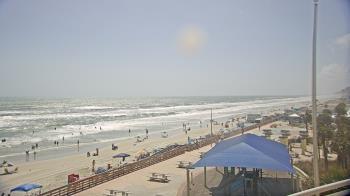 Weather camera view of Volusia County Lifeguard HQ Admin Center.
