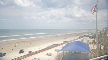 Weather camera view of Volusia County Lifeguard HQ Admin Center.