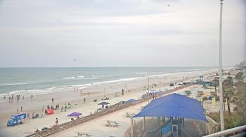 Weather camera view of Volusia County Lifeguard HQ Admin Center.