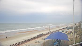Weather camera view of Volusia County Lifeguard HQ Admin Center.