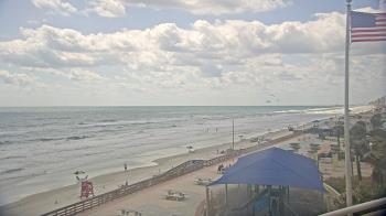 Weather camera view of Volusia County Lifeguard HQ Admin Center.