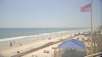 Weather camera view of Volusia County Lifeguard HQ Admin Center.