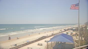 Weather camera view of Volusia County Lifeguard HQ Admin Center.