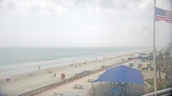 Weather camera view of Volusia County Lifeguard HQ Admin Center.