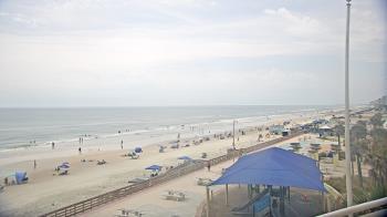 Weather camera view of Volusia County Lifeguard HQ Admin Center.