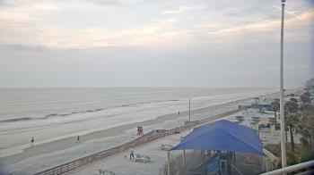 Weather camera view of Volusia County Lifeguard HQ Admin Center.