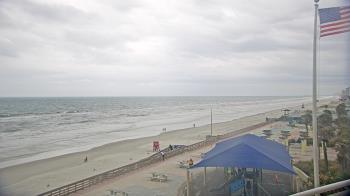 Weather camera view of Volusia County Lifeguard HQ Admin Center.