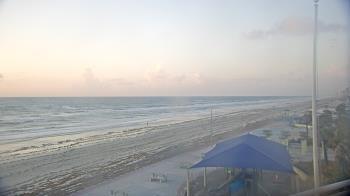 Weather camera view of Volusia County Lifeguard HQ Admin Center.