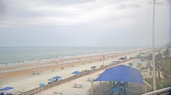Weather camera view of Volusia County Lifeguard HQ Admin Center.