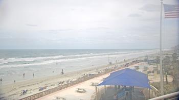 Weather camera view of Volusia County Lifeguard HQ Admin Center.