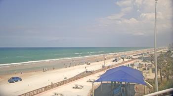 Weather camera view of Volusia County Lifeguard HQ Admin Center.