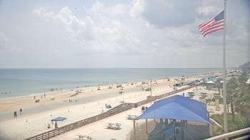 Weather camera view of Volusia County Lifeguard HQ Admin Center.