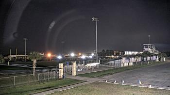 Weather camera view of Edna ISD.