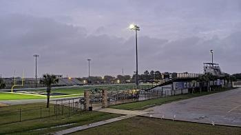 Weather camera view of Edna ISD.