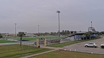 Weather camera view of Edna ISD.