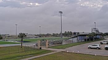 Weather camera view of Edna ISD.