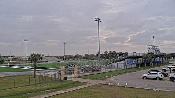 Weather camera view of Edna ISD.