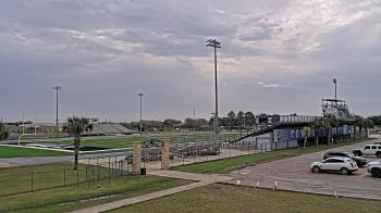 Weather camera view of Edna ISD.