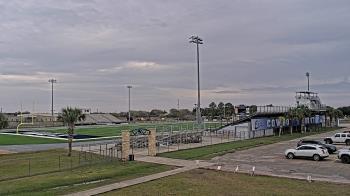 Weather camera view of Edna ISD.