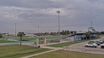 Weather camera view of Edna ISD.