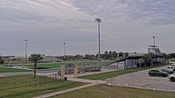 Weather camera view of Edna ISD.