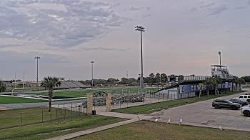 Weather camera view of Edna ISD.