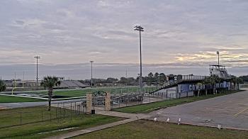 Weather camera view of Edna ISD.