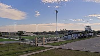 Weather camera view of Edna ISD.