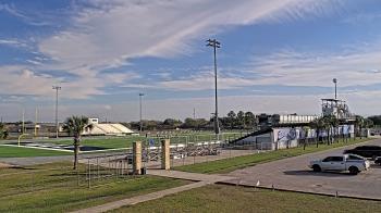 Weather camera view of Edna ISD.