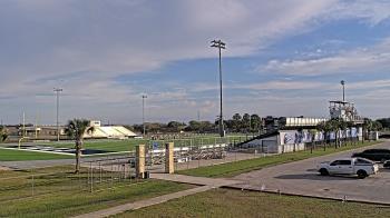 Weather camera view of Edna ISD.