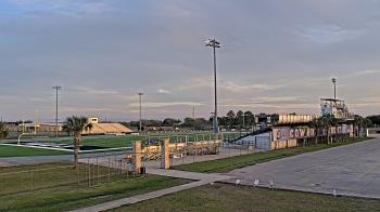 Weather camera view of Edna ISD.