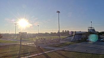 Weather camera view of Edna ISD.
