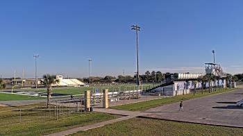 Weather camera view of Edna ISD.