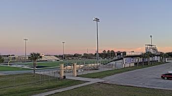 Weather camera view of Edna ISD.