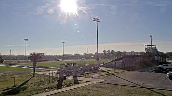 Weather camera view of Edna ISD.