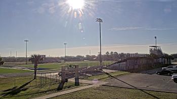 Weather camera view of Edna ISD.