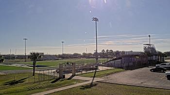 Weather camera view of Edna ISD.